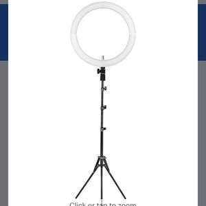 Sunpak - LED 448 19" Bi-Color Ring Light - Black